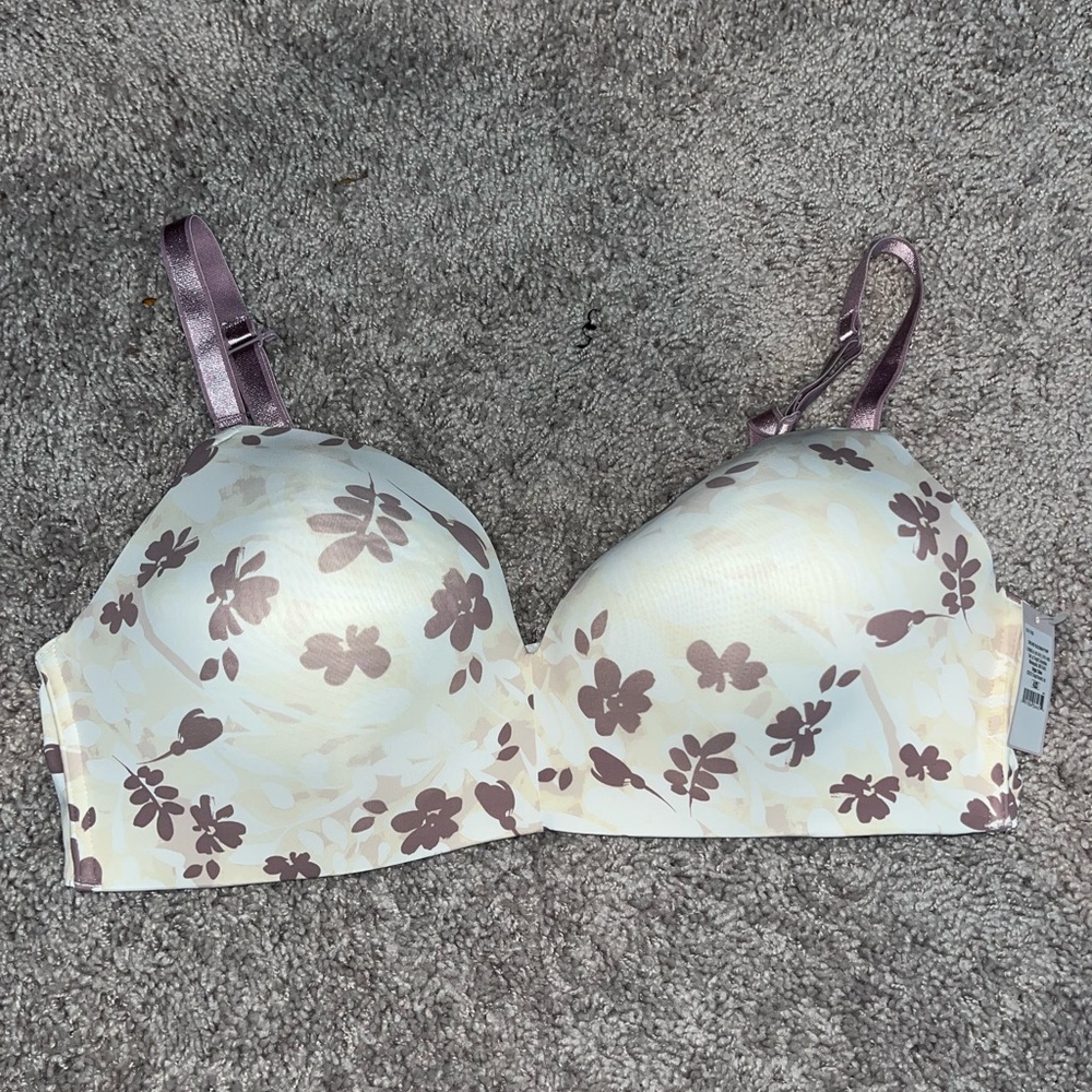 Auden Nursing Bra 42D. Orchid Bloom. NWT